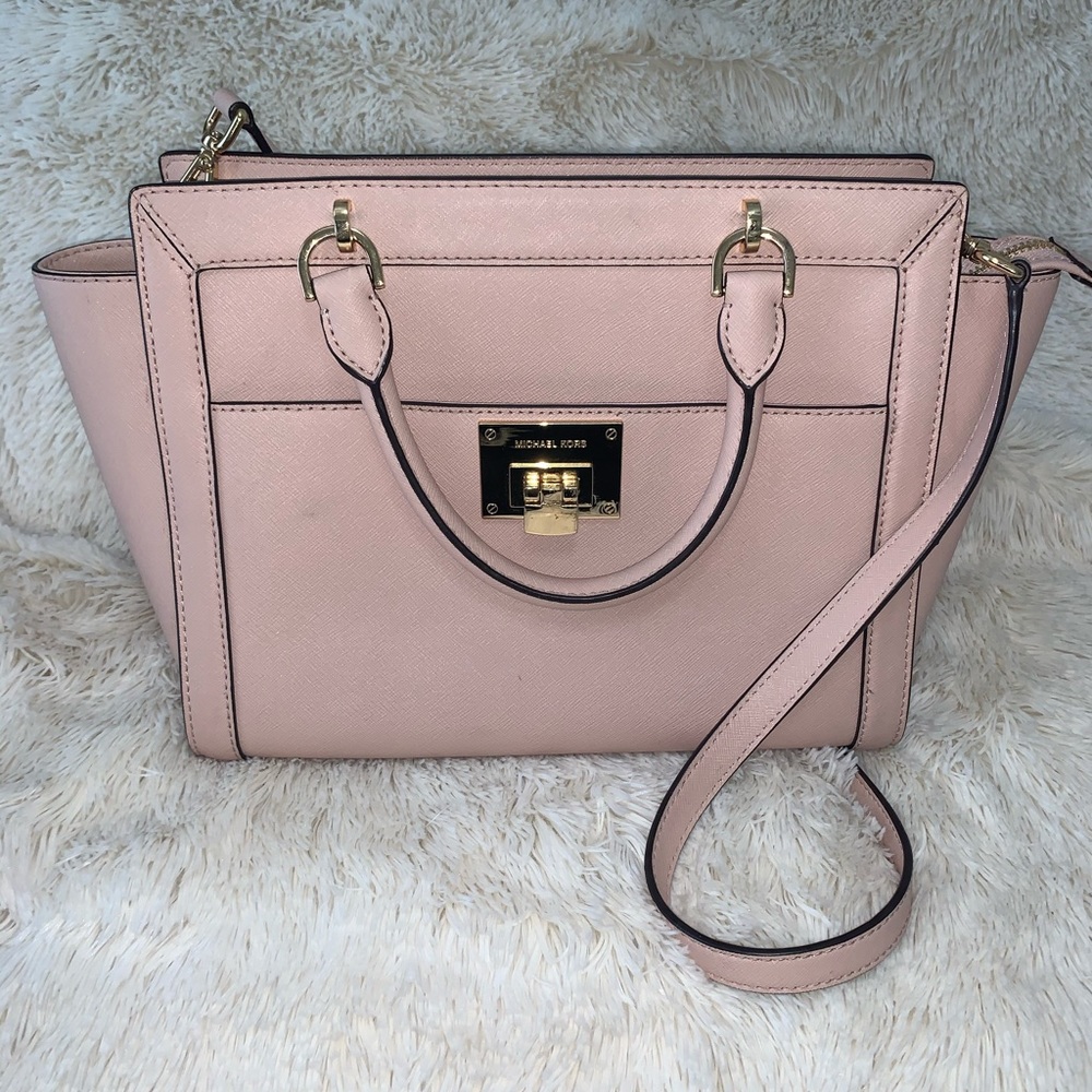 Pink Michael Kors Purse - Picture 1 of 7